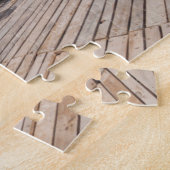 アルバニアンリビエラ、サミル、町のビーチフロント ジグソーパズル (側面)