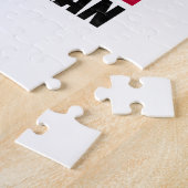 アルバニア人を決して過小評価しない ジグソーパズル (側面)