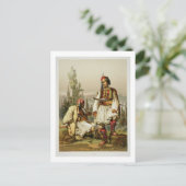 アルバニア人、オスマン軍の傭兵、パブ。 b ポストカード (スタンド正面)