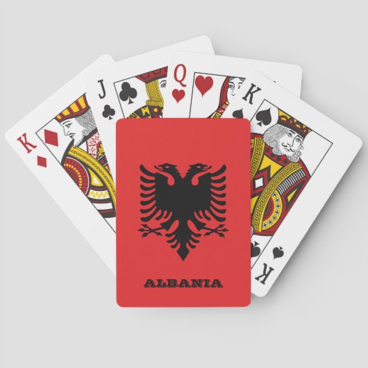 アルバニア国旗のゲーム，アルバニアトランプ トランプ (裏面)