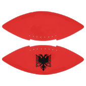 アルバニア国旗のサッカー アメリカンフットボール (パネル)