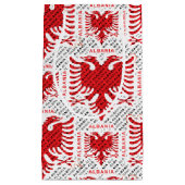 アルバニア国旗4 スモールペーパーバッグ (正面)