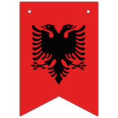 アルバニア国旗、アルバニア国旗のパーティー結婚/ バンティングフラッグ (第2の旗)
