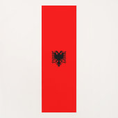 アルバニア国旗（アルバニア） ヨガマット (正面)