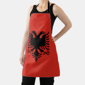 アルバニア国旗 エプロン (インサイチュ)