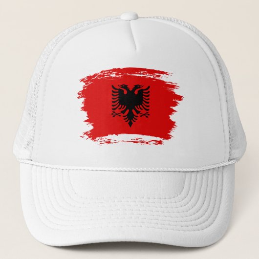 アルバニア国旗 キャップ (正面)