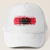 アルバニア国旗 キャップ (正面)