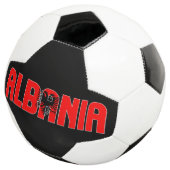 アルバニア国旗 サッカーボール (3/4)