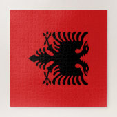 アルバニア国旗 ジグソーパズル (横)