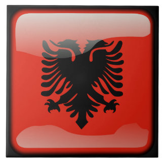 アルバニア国旗 タイル