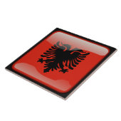アルバニア国旗 タイル (側面)