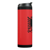 アルバニア国旗 タンブラー (回転左)