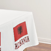 アルバニア国旗 テーブルクロス (インサイチュ)