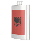 アルバニア国旗 フラスク (左)