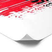 アルバニア国旗 ポスター (角)