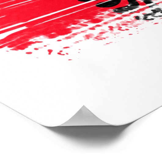 アルバニア国旗 ポスター (角)