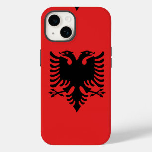 アルバニア国旗(両頭のワシ付き) Case-Mate iPhone 14ケース