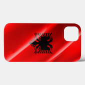 アルバニア国旗 –  Case-Mate iPhoneケース (裏面 (横))