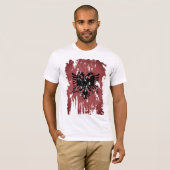 アルバニア国旗 Tシャツ (正面フル)