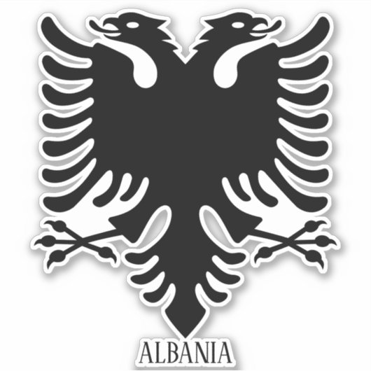 アルバニア国軍の愛国的外套 シール (正面)