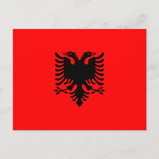 アルバニア語 ポストカード (正面)