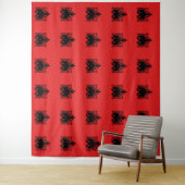 アルバニア/アルバニアフラグファッションスポーツ/タペストリ タペストリー (インサイチュ)