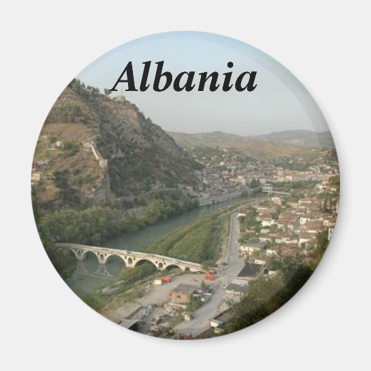 アルバニア（アルバニア）アルバニア磁石アルバニア冷蔵庫マ マグネット (正面)