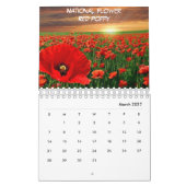 アルバニア カレンダー (3月 2027)