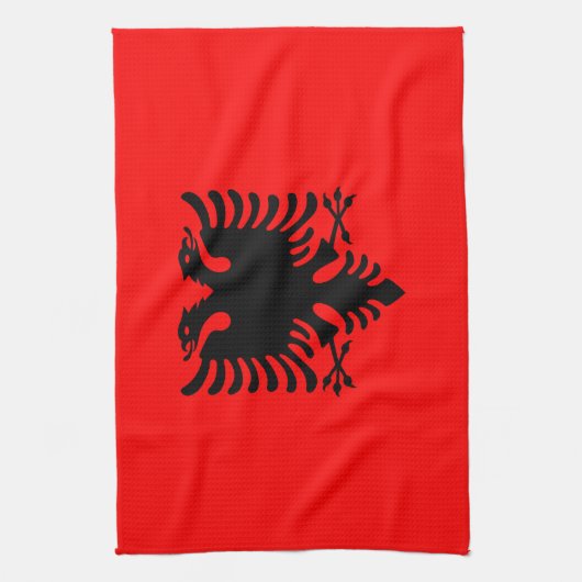 アルバニア キッチンタオル (縦)