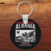 アルバニア キーホルダー (正面)