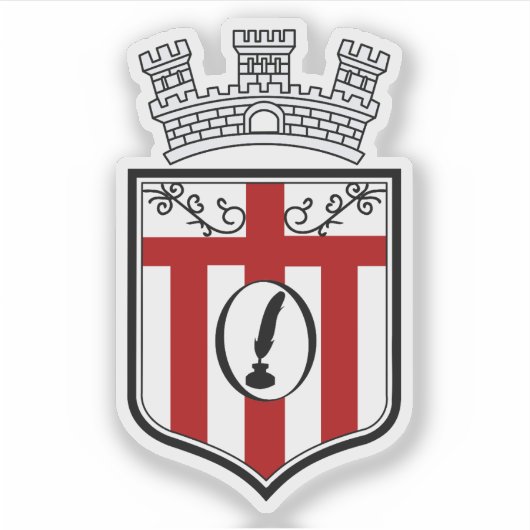 アルバニア，コルサクの紋章 シール (正面)