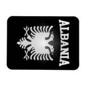 アルバニア・コート・オブ・アームズ マグネット (横)