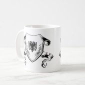アルバニア コーヒーマグカップ (正面左)