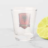 アルバニア ショットグラス (裏面)