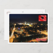 アルバニア – ティラナ –  ポストカード (正面/裏面)