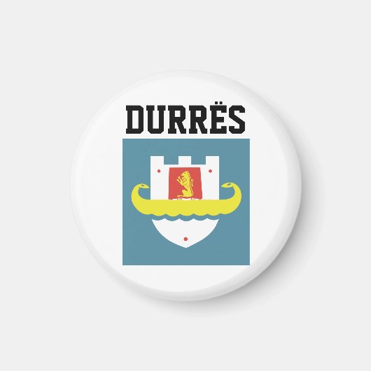 アルバニア・デュルエルシール マグネット (正面)