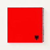 アルバニア ノートブック (裏面)