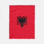 アルバニア フリースブランケット (正面)