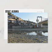 アルバニア・ベラト ポストカード (正面/裏面)