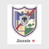 アルバニア，ペシコピのエンブレム シール (シート)