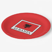 アルバニア ペーパープレート (アングル)