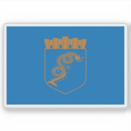 アルバニア・ポグラデック国旗 シール