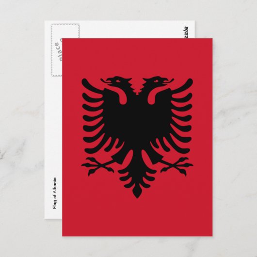アルバニア ポストカード (正面/裏面)