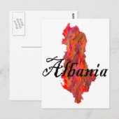アルバニア ポストカード (正面/裏面)