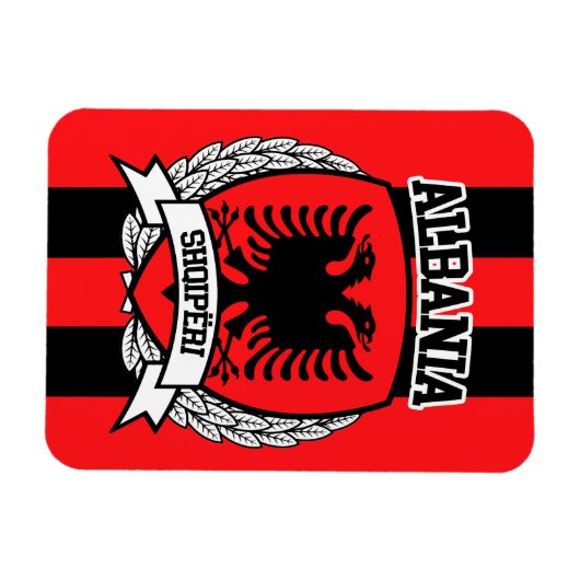 アルバニア マグネット (横)