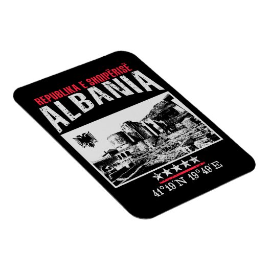 アルバニア マグネット (右側)