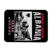 アルバニア マグネット (横)