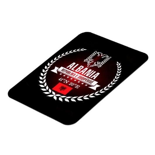 アルバニア マグネット (左側)