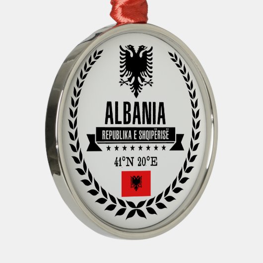 アルバニア メタルオーナメント (右)