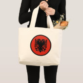アルバニア ラージトートバッグ (正面(商品))